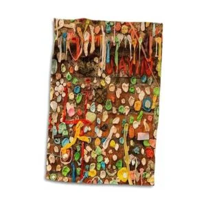 3d Rose usawashington stateseattle. Gum pared toalla de_3