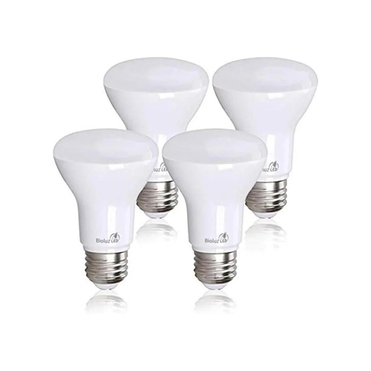 Bioluz Paquete de 4 bombillas LED BR20 LED de 3000 K_1