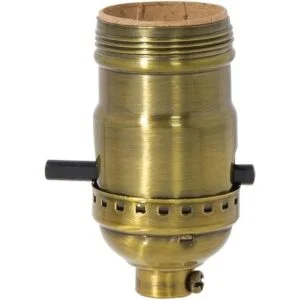 B P lámpara lámpara de latón estilo Early eléctrico_1