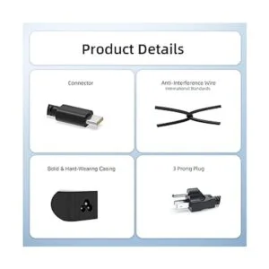 Cargador rápido USB C de 65 W apto para laptop Lenovo_4