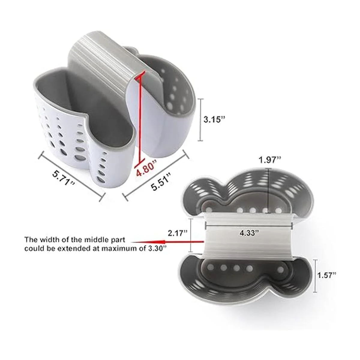 Soporte de esponja para fregadero soporte para jabón_6