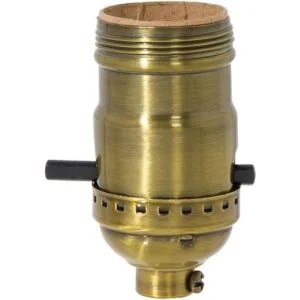 B P lámpara lámpara de latón estilo Early eléctrico_2