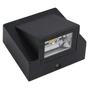 BRILLRAYDO Lámpara LED de pared exterior de 3 W con_3
