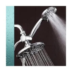 AquaDance Set de ducha de 3 cabezales de alta presión de_4