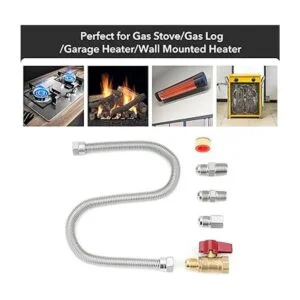 Stanbroil Juego de enganche para electrodomésticos a gas_4