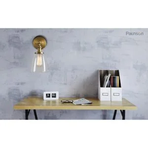 Pathson Aplique de pared vintage con interruptor de_4