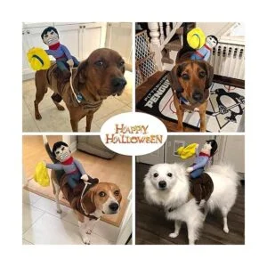 Disfras para perro Disfraz de traje de vaquero para perro_2