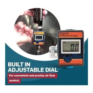 LE LEMATEC Regulador de presión de aire digital y medidor_2