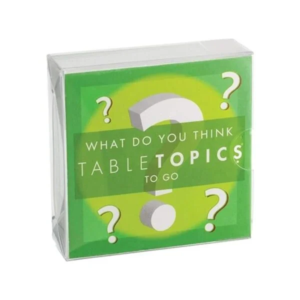 TABLETOPICS To Go What Do You Think juego_2
