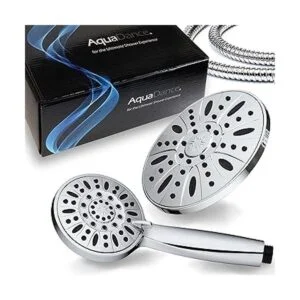 AquaDance Set de ducha de 3 cabezales de alta presión de_3
