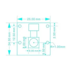 Arducam Módulo de cámara Raspberry Pi Zero de 5 MP 1080P_4