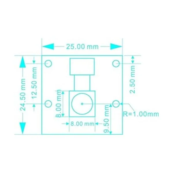 Arducam Módulo de cámara Raspberry Pi Zero de 5 MP 1080P_4