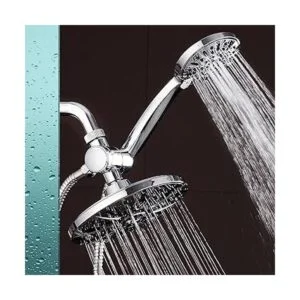 AquaDance Set de ducha de 3 cabezales de alta presión de_5