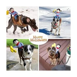 Disfras para perro Disfraz de traje de vaquero para perro_3