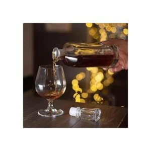 Paksh Novelty Decantador capital de whisky de vidrio con_5