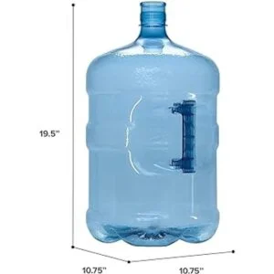 Brio B.P.A. Free 5 Gallon Plastic Crown Cap Reusable Water_3