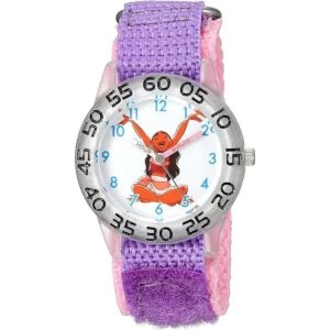 Disney Moana Reloj analógico de cuarzo para niños Morado_1