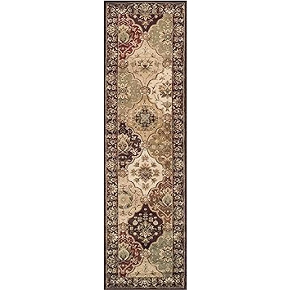 Superior Alfombra tradicional decorativa floral clásica_1