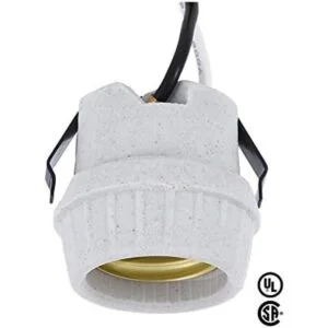 BP Lamp Base media enchufe de porcelana sin llave con_2