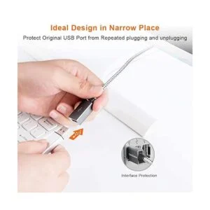 CableCreation Paquete de 2 cables de extensión USB 3.0_3