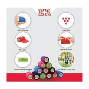 Ever Ready First Aid Vendajes cohesivos autoadherentes de_2