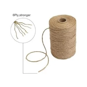 Tenn Well Cordel de yute natural cuerda de yute de 6