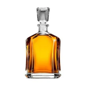 Paksh Novelty Decantador capital de whisky de vidrio con_1