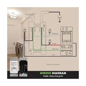 TOPGREENER TSOS5W Interruptor de luz con sensor de_3