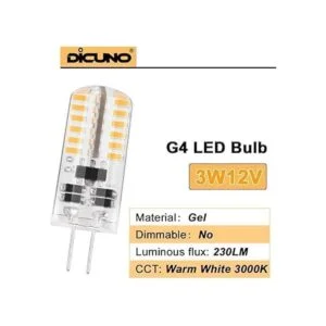 DiCUNO G4 base de bombilla de LED de corriente_5