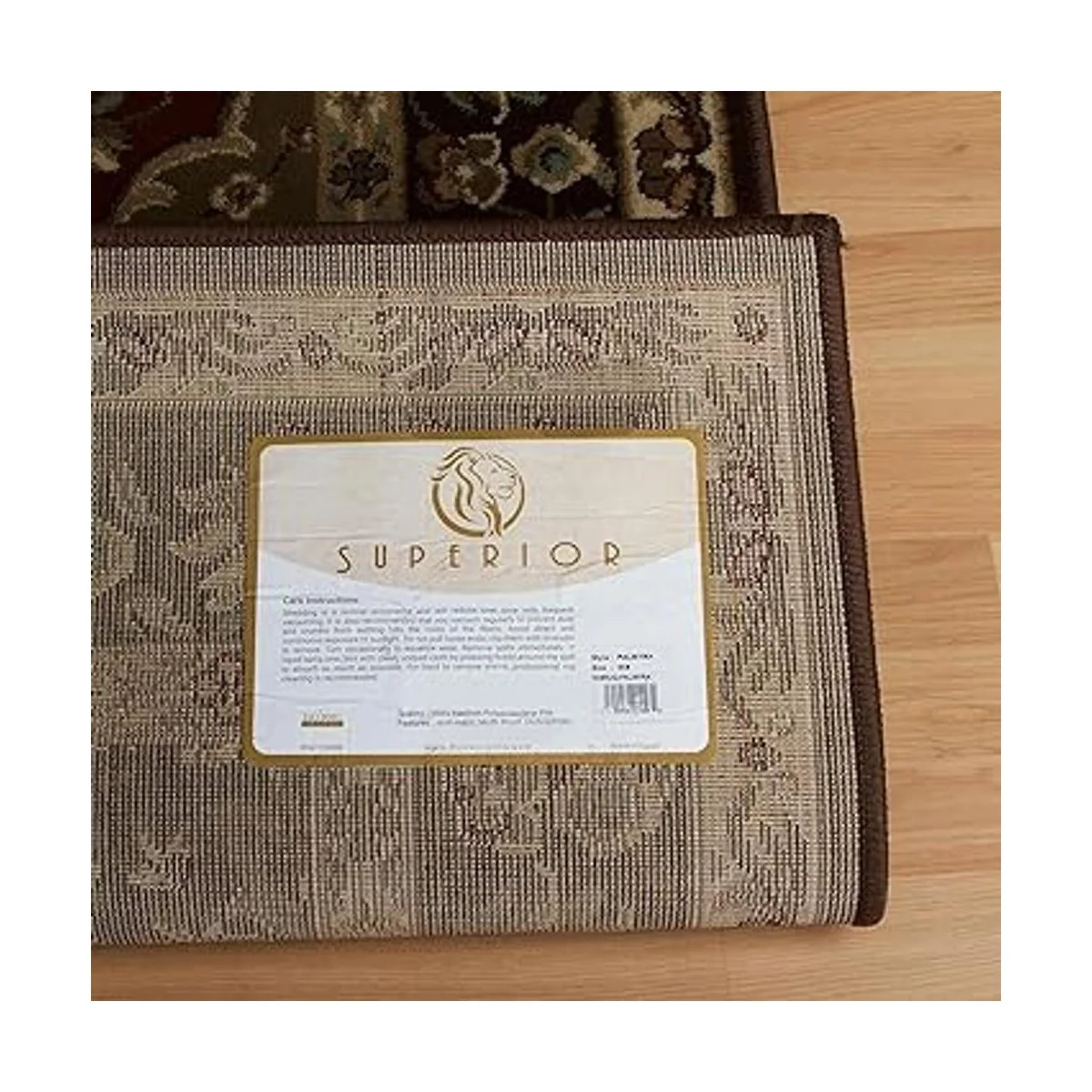 Superior Alfombra tradicional decorativa floral clásica_4