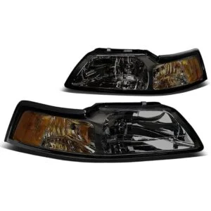 DNAMotoring HLOHFM99SMAM Faros delanteros de lente ámbar_1