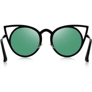 Merrys anteojos de sol de ojos de gato redondos de