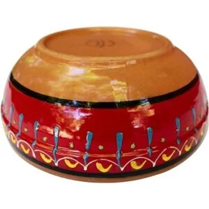 Terracota Rojo Deep Dish pintada de España_5