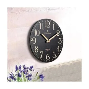 Nikky Home Reloj de pared redondo silencioso de cuarzo_4