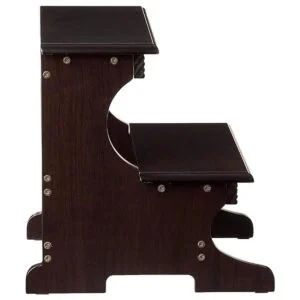 Frenchi Home Furnishing Crestside Taburete de madera de 2_3