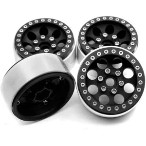 RCLIONS Llantas de metal de aluminio de 19 pulgadas para