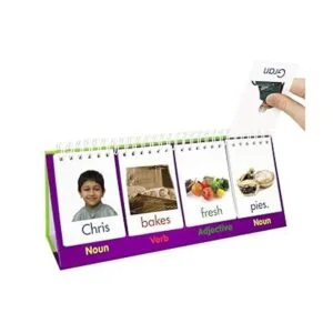 Junior Learning Sentence Flips soporte abatible de doble_4