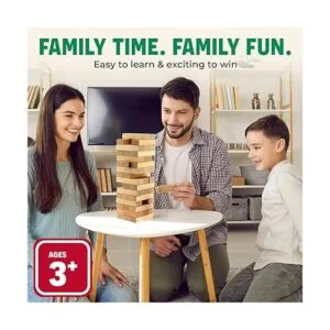 CoolToys Juego de apilamiento de bloques de madera para_2