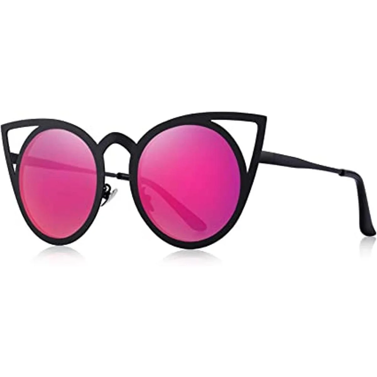 Merrys anteojos de sol de ojos de gato redondos de