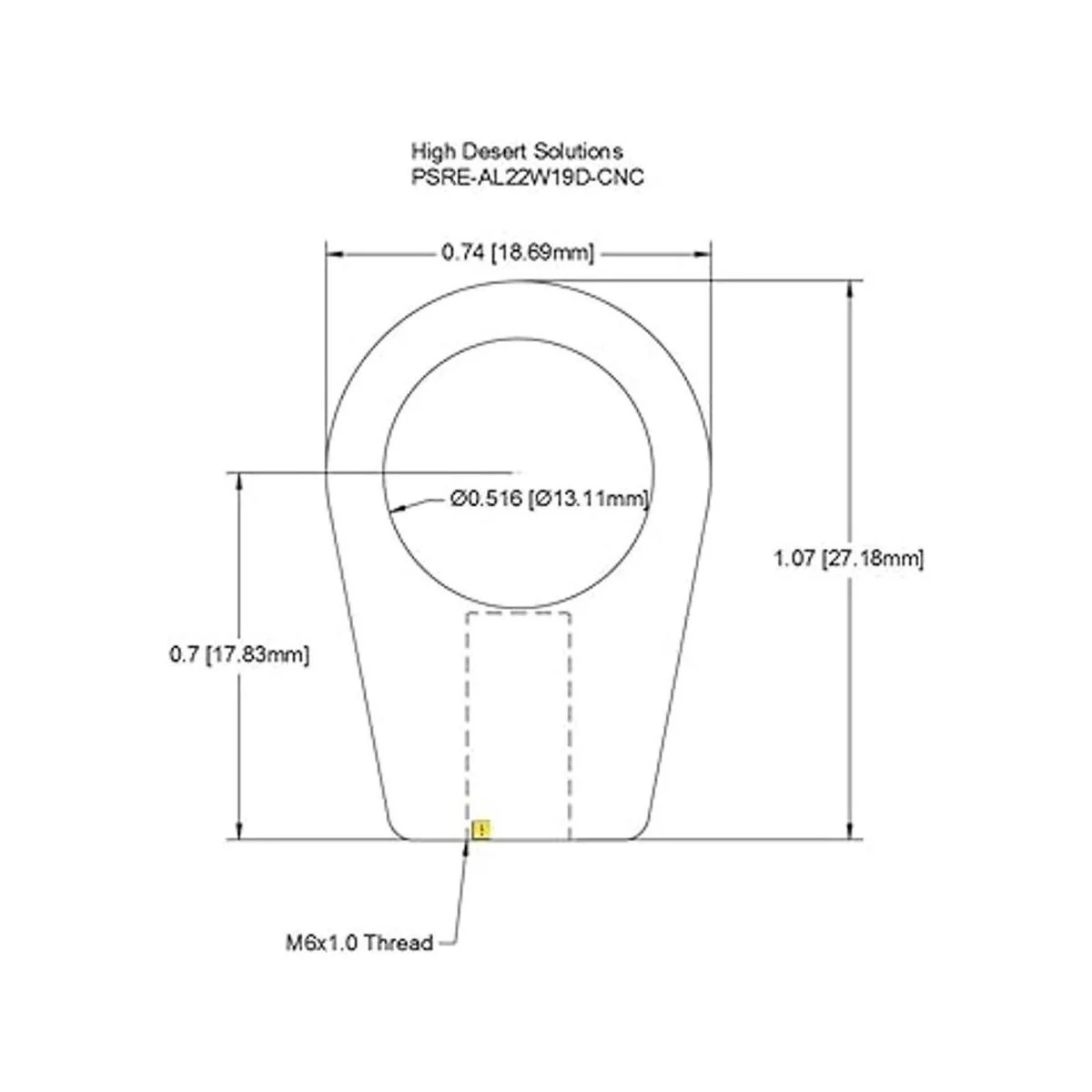 Barra puntal de acoplamiento para Polaris Ranger 2013_2