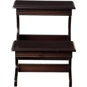 Frenchi Home Furnishing Crestside Taburete de madera de 2_2