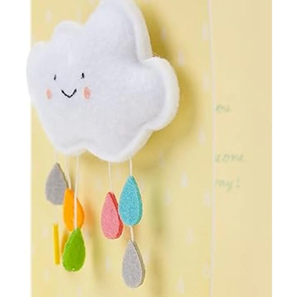 Hallmark Tarjeta de felicitación para bebé nube feliz_4