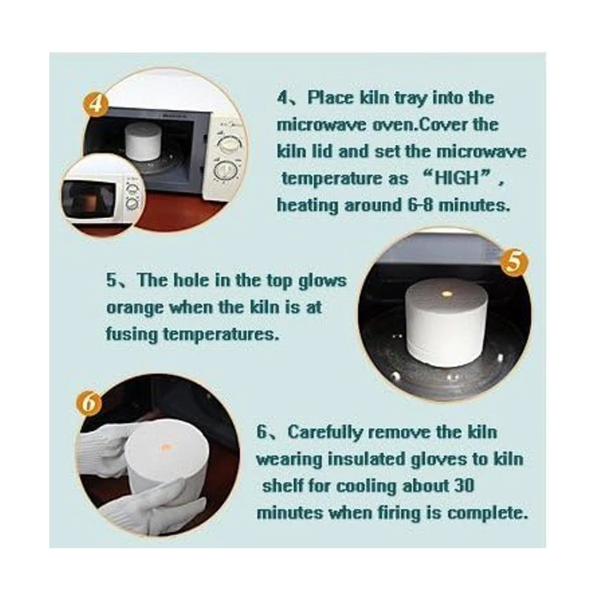 Love Charm Horno de microondas profesional extra grande_5