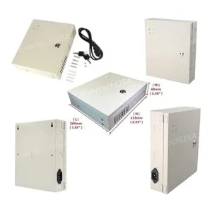 Evertech Caja de fuente de alimentación para cámara de_3