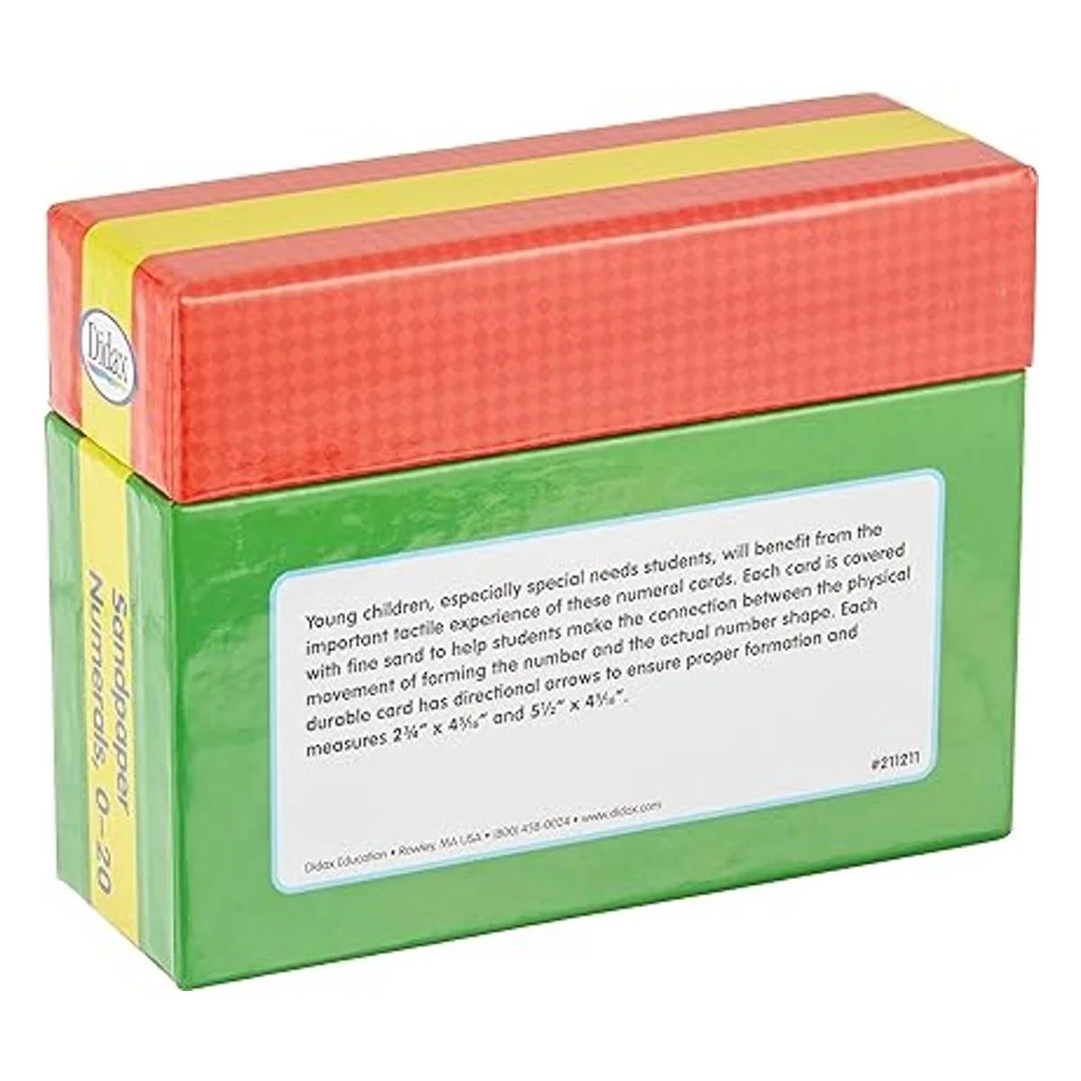 Didax Educational Resources números de papel de lija 020_2