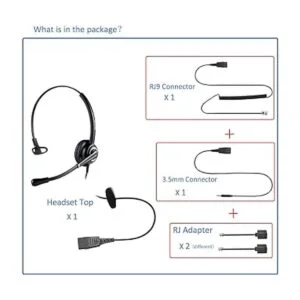 MAIRDI Auriculares de oficina con micrófono de cancelación_5
