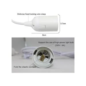 Sopoby Enchufes de luz colgantes paquete de 4 enchufes_4