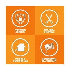 Banda de seguridad para escalera Tape King antideslizante