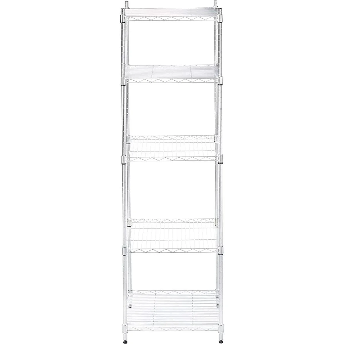 Finnhomy estantería con 5 estantes de alambre de acero_2