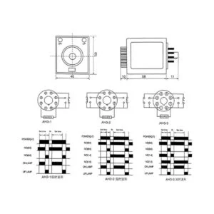 Baomain AC 110 V AH3 3 Tiempo demora relé estado sólido_3